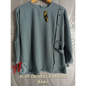 Camelia Crincle Blouse Crincle | Atasan Wanita Terbaru