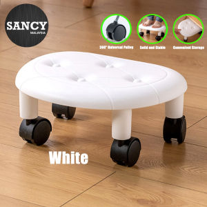 SANCY Universal Wheel 360degree Rotatable Small Chair Foot Pulley Moving Stool Children Chair With Wheels Small Stool Rolling Chair-Fulfilled by SANCY