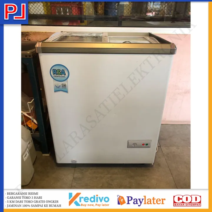 Chest Freezer Kapasitas 100 Liter Sliding RSA XS 110 BANDUNG, JAKARTA ...
