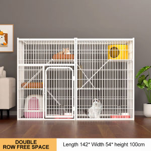 Excellent quality Cat Cage Extra Large Free Space Cat Villa Cat House Cat Breeding Villa Household Cat Nest Pet House Large Pet Cage