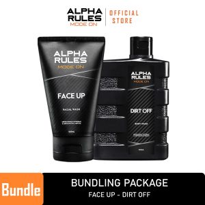 ALPHA RULES BUNDLING PACKAGES - FACE UP - DIRT OFF