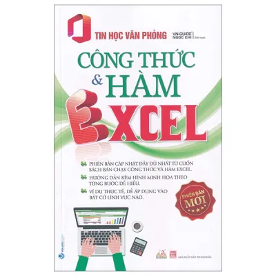 Fahasa - Sách - Tin Học Văn Phòng - Công Thức Và Hàm Excel (Tái Bản 2024)