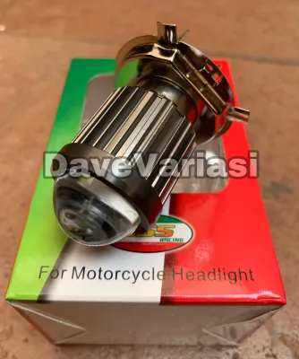 Lampu Depan Led Laser Gun Soket H4 AC/DC 2 Warna Universal Scoopy Vixion KLX Verza CRF CB150R CBR NINJA SCORPION MOBIL DLL