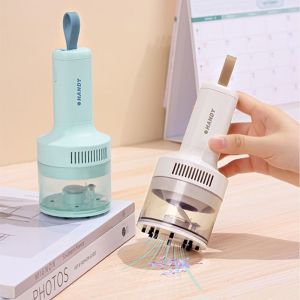 GAOSU 2โหมด เครื่องดูดฝุ่นบนโต๊ะ แรงดูดสูง เสียงรบกวนต่ำ เครื่องดูดฝุ่นมือถือขนาดเล็ก ง่ายต่อการใช้งาน จุได้มาก มือปราบฝุ่นแป้นพิมพ์ บ้านในบ้าน