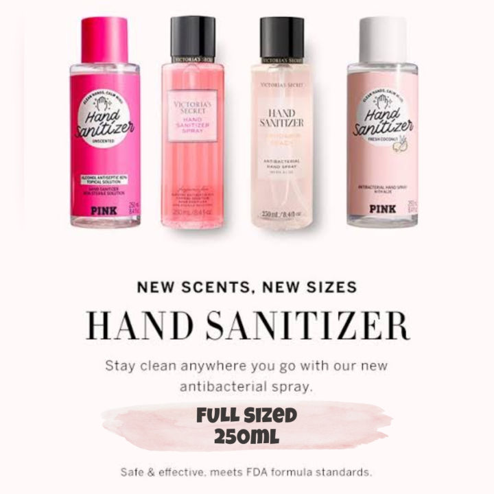 🇺🇸Victoria’s Secret PINK Hand Sanitizer Spray 250mL | Lazada PH