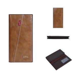 BAELLERRY C3052 Dompet Pria Panjang RFID Protect Bahan Kulit PU Leather Premium BAEOS