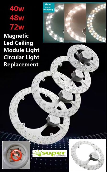 UPGRADE VERSION #Led Module# Light 36W 72W Replace Ceiling Lamp ...