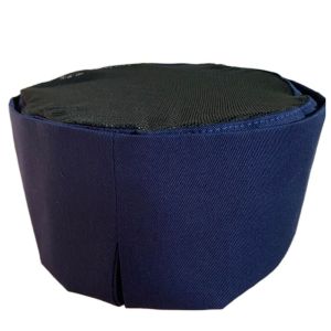 RJQFNG Waiter Headwear Restaurant Kitchen Flat Cap Mesh Top Skull Cap Catering Chef Hat Work Hat