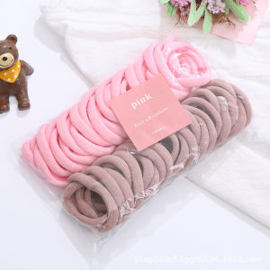 Hair Tie,50pcs Gradient Color Sturdy and Durable Practical and Portable Soft Material Good Elasticity Scrunchie Environmentally Friendly Materials Safe and Non-Toxic with Delicate for Women Hair Accessories