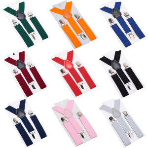 SHUNAICHI Kids Suspenders Soild Fashion Children Boys Braces Girls Adjustable Suspenders Kid Designer Belts Baby Wedding Accessories