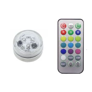 OKDEALS01 RGB Underwater Tea Light Wedding Vase Decor Aquarium Submersible LED Lights Night Lamp Pool Light Party Decoration