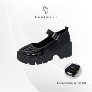 {DF FOOTWEAR} Sepatu Docmart / Sepatu Loafers Wanita / Sepatu Wanita Mary Janes Import Premium Quality DF 531 / SEPATU WANITA