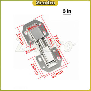 ZEO Hinges Cabinet Cupboard Door Hinge Cushioned 3 inch 4 inch