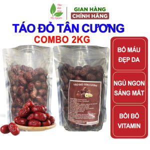 Táo đỏ tân cương (COMBO 2KG) táo đỏ hữu cơ táo tàu chắc thịt dẻo ngon ngọt chất lượng tuyệt đối