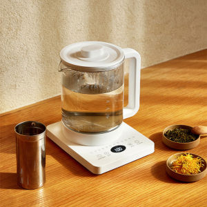 Mi Home Olayksเครื่องทำชาสมาร์ทโฮมมัลติฟังก์ชั่นขนาดเล็กอัตโนมัติสำนักงานแก้วกาต้มน้ำไฟฟ้าสุขภาพหม้อ