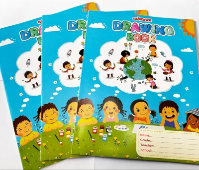 Ravepop Drawing Book Set with Eraser and Pencil | Art Supplies for Sketching and Doodling