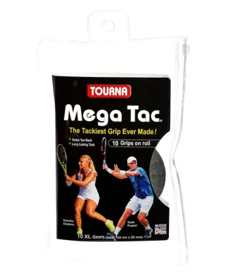 Tourna Racquet Grip Mega Tac XL 10 in 1 - Wet Feel