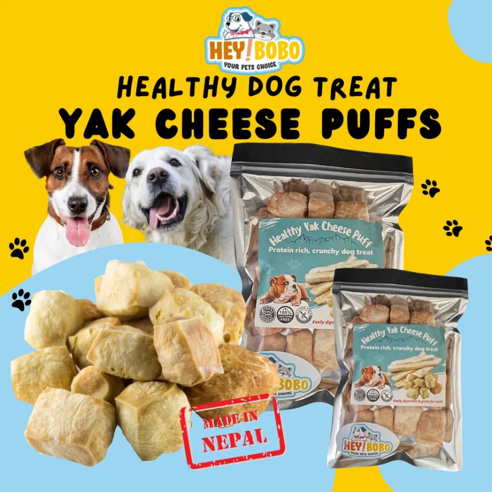 HEYBOBO BEST DEAL Premium Yak Cheese Puff Regular Chew Puffs Natural Healthy Treats Puppy Senior Dog Lazada