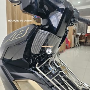 Hộc Đồ Xe AirBlade (AB) 125i 150i 160i Đời AB 2020 - 2025 và AB 2016 - 2019 - Đen Bóng Đen Khói Carbon - Kèm ốc để lắp