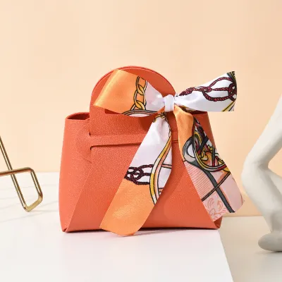 European Style Leather Gift Bag Goodies Bag Doorgift Bag Wedding Beg Kahwin Candy Gift Bag Kotak Telur Bag Kenduri
