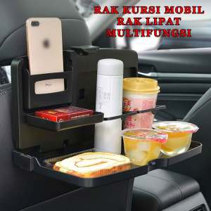 Rak Kursi Mobil / Rak Lipat / Meja Rak Holder / Rak Kursi Serbaguna