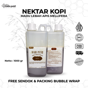 Madu Mentah Nektar Kopi 1 Kg dan 500 Gr