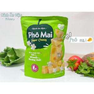 [ CHINH HÃNG- GIÁ TỐT ] Bánh ăn dặm Mămmy vị trái cây giàu vitamin và chất xơ thiết kế chống hóc dạng que ngắn cho bé từ 6 tháng