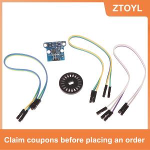 【ZTOYL】 1 Bộ HC-020K tốc độ gấp đôi đo cảm biến mô-đun với quang điện bộ mã hóa Kit Top Đối với Arduino