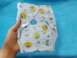 กางเกงผ้าอ้อมซักได้ 3 ตัว/แพ็ค รุ่นเป้าหน้า มีแผ่นซับฉี่ กางเกงผ้าอ้อมสำเร็จรูป ซักง่าย ใช้ซ้ำได้ เหมาะกับเด็กแรกเกิด