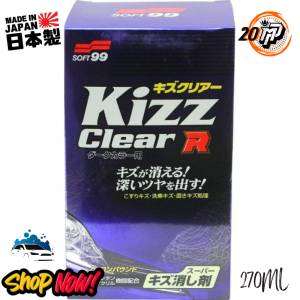 Soft 99 Kizz Clear R Dark Color Penghilang Baret Gores 270Ml Japan
