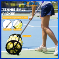 Tennis Ball Collector Pickup Ball 55Balls Capacity Tennis Ball Pickup Hopper Tennis Ball PickerTennis Ball Roller. 