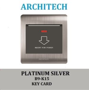 ARCHITECH PLATINUM B9-K15 Sakelar - Saklar kartu Silver