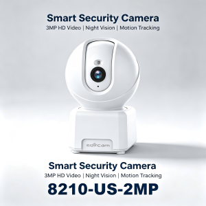 Ebitcam 8210 3MP Wireless Smart Security Camera Two-Way Audio AI Human Detection Cam cctv camera for house camera connect cellphone cctv camera wifi connect 360