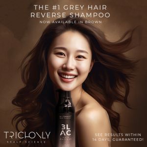 TrichOnly Black Hair Matters Grey Hair Reverse Shampoo [All Scalp Types] 200ml [Black]