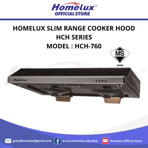 HOMELUX SLIM RANGE HOOD / COOKER HOOD HCH SERIES HCH-760