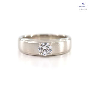 Xuping Cincin  Silver Wanita Mata 1 Motif Pasir 0122010300