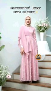 Gamis Couple Muslim Pasangan Kondangan Dress Kebaya Maxi Brukat Wanita Kekinian | Gamis Brokat Pesta Dress Kondangan Bridesmaid Fashion Perempuan Sarimbit Suami Istri LD 110 M L XL XXL Lebaran 2022 Model Gamis Terbaru Koko Qurta FF Syari
