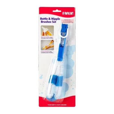 Farlin Bottle And Nipple Brushes Set