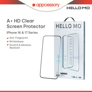 Hello Mo iPhone 17/iPhone 16 Series A+ HD Clear Screen Protector