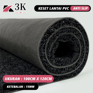 (3K Surabaya) Keset PVC Mie Bihun 15MM Karpet Anti Slip Kamar Mandi/Dapur 100x120CM