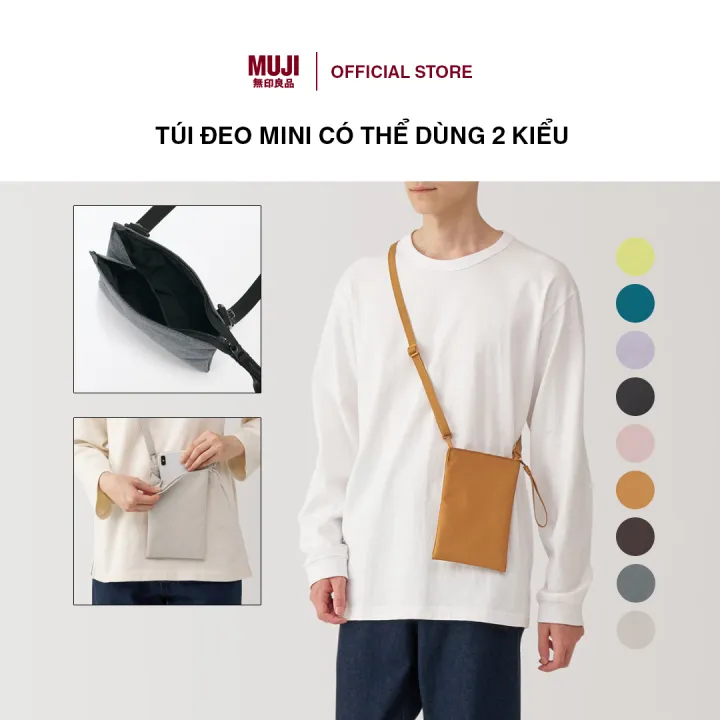 MUJI Túi Đeo Mini Có Thể Dùng 2 Kiểu | Lazada.vn