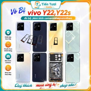 Vỏ Bộ vivo Y22Y22sđủ bộ kèm kính camerakhay sim theo