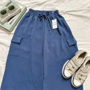 CARGO PANTS CRINKLE AIRFLOW | KULOT CRINKLE CARGO BIG SIZE