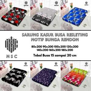 Sarung Kasur Busa Resleting 180x200 Sprei Resleting Motif galaxy Space Roket Terbaru