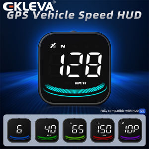 EKLEVA G4 Auto HUD GPS Head Up Display Car Projector Speedometer With Compass Security Alarm Car Electronic Accessories