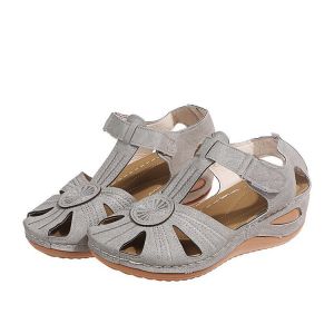 [Free Shipping] New WomenS Fashion Casual Sandals With A Wide Toe And Wedge Heel