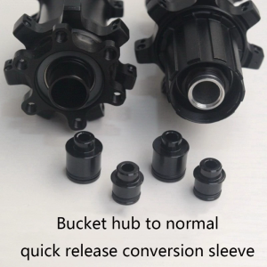 15 / 12mm đến 9mm thông qua trục trung tâm xiên xe đạp QR ngã ba thiết bị chuyển đổi các thành phần & Bộ phận xe đạp