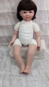 👶Búp Bê Thân Gòn Nga LaDORA 60cm 24 inch Tóc Nâu Ngắn Toddler Baby Dolls PVN100380