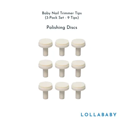 Lollababy Baby Nail Trimmer File Attachment Set