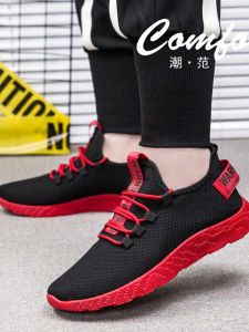 2024 Korean sports shoes mens running shoes casual breathable shoes Size 39-43